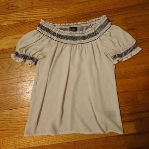 Summery White Blouse